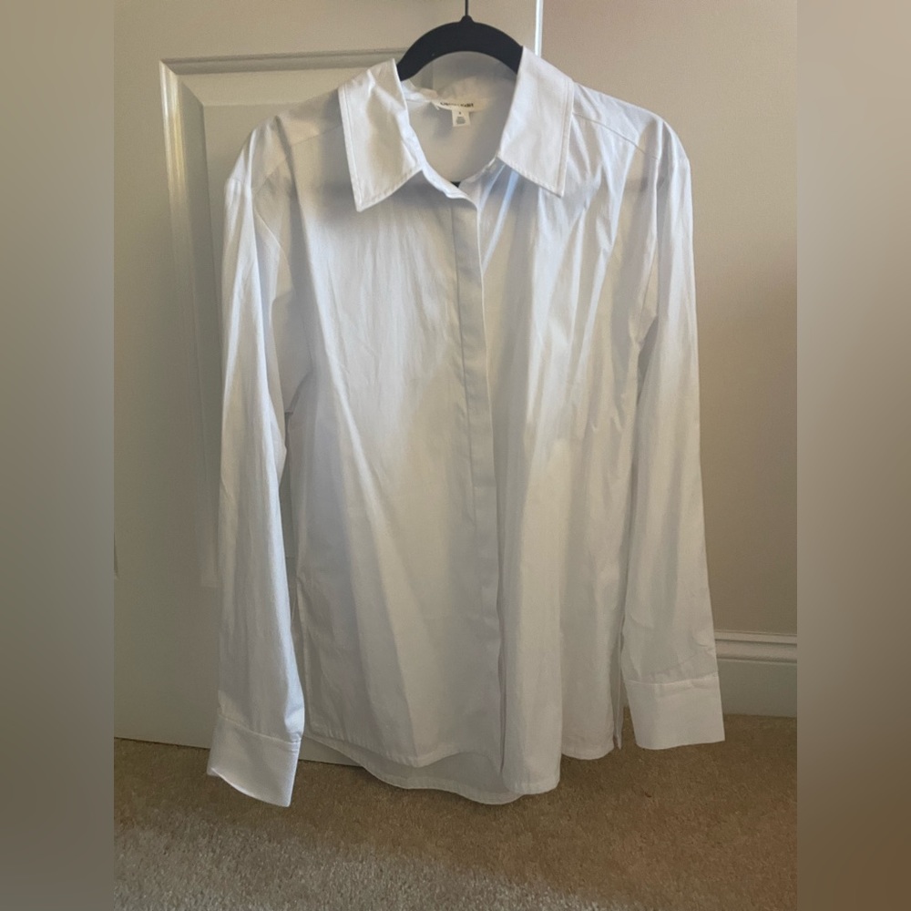 Open Edit from Nordstrom Small White Blouse